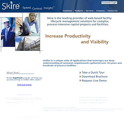 Skire Website and Solutions