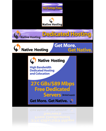 Web Banners for Native Hosting